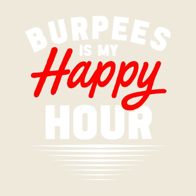 Les burpees sont mon happy hour