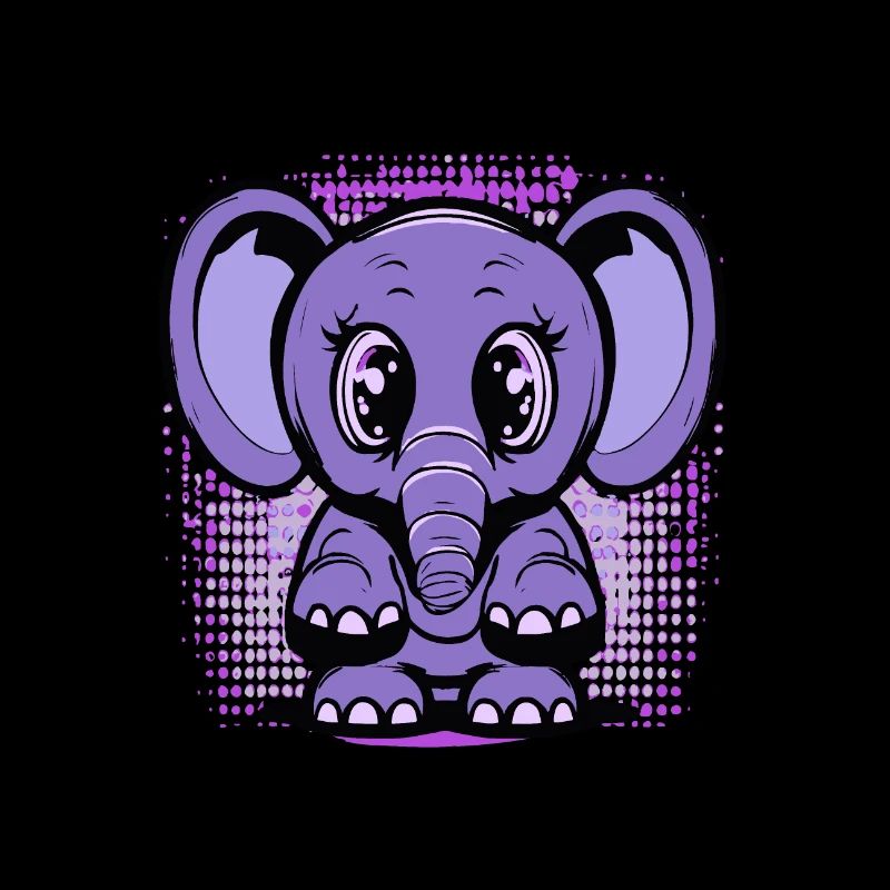 Mignon bébé éléphant