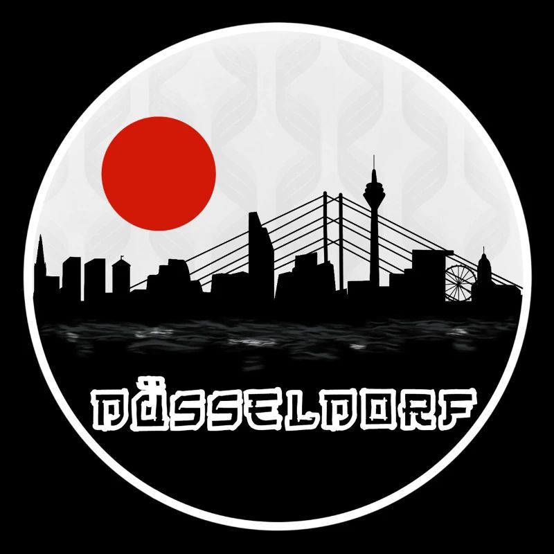 Düsseldorf Japan Skyline