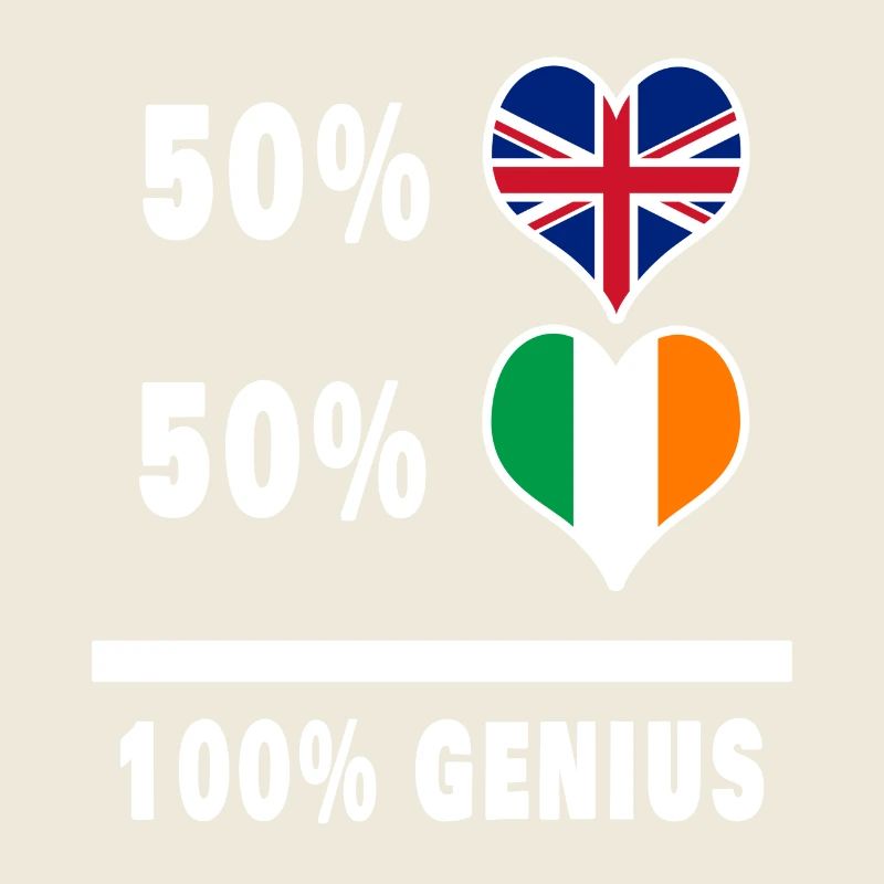 Ireland and Great Britain 100% Gneius Flag