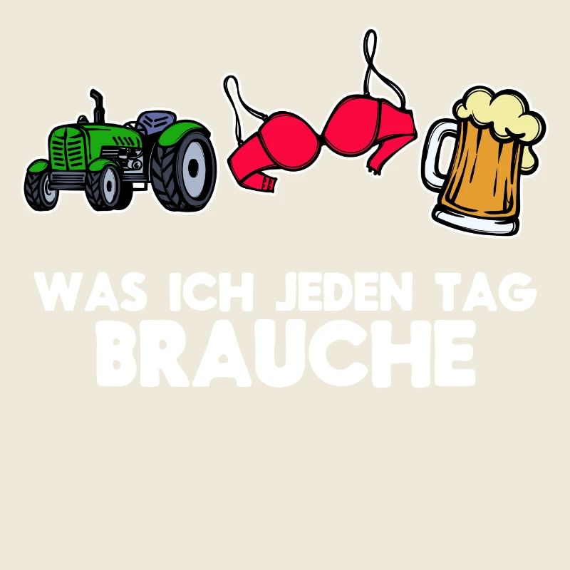 Landwirtschaft Ackerbau Bauer Traktor Statement