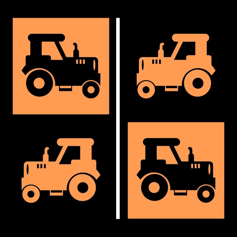 Ackerbau Landwirtschaft Schlepper Traktor Bauer