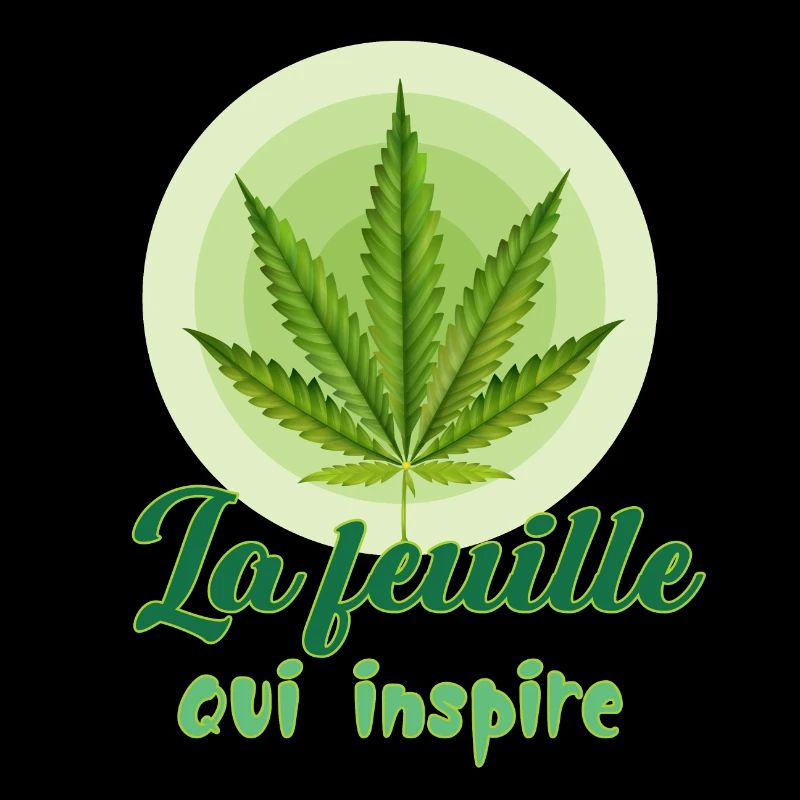 La feuille qui inspire - Feuille de cannabis - Bob