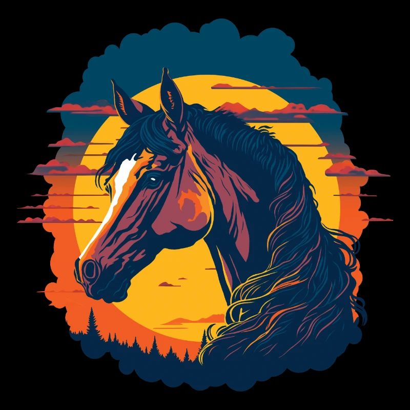 Portrait De Cheval