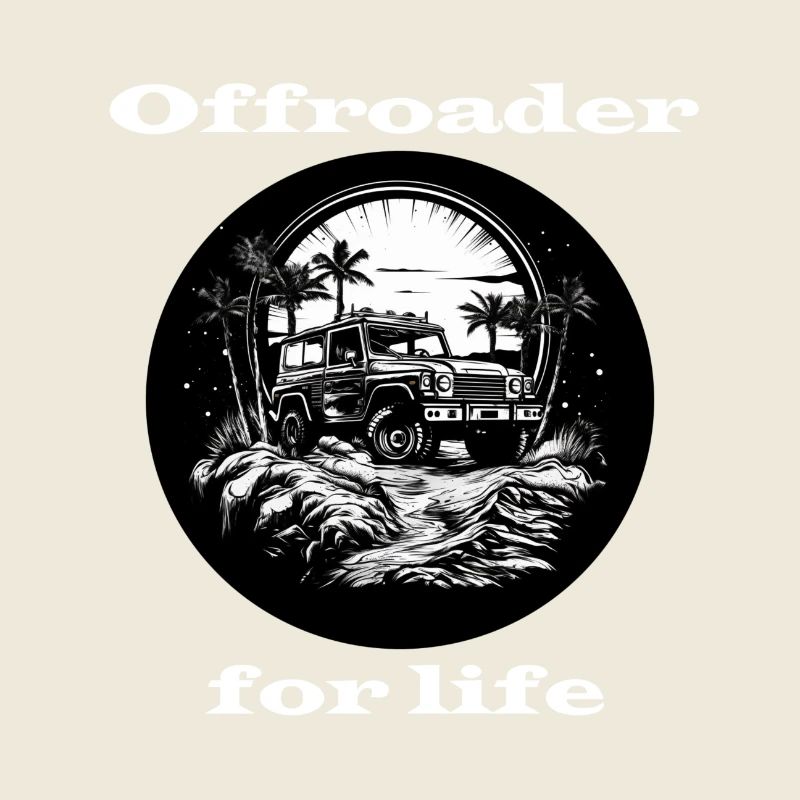 Offroader pour la vie blanc