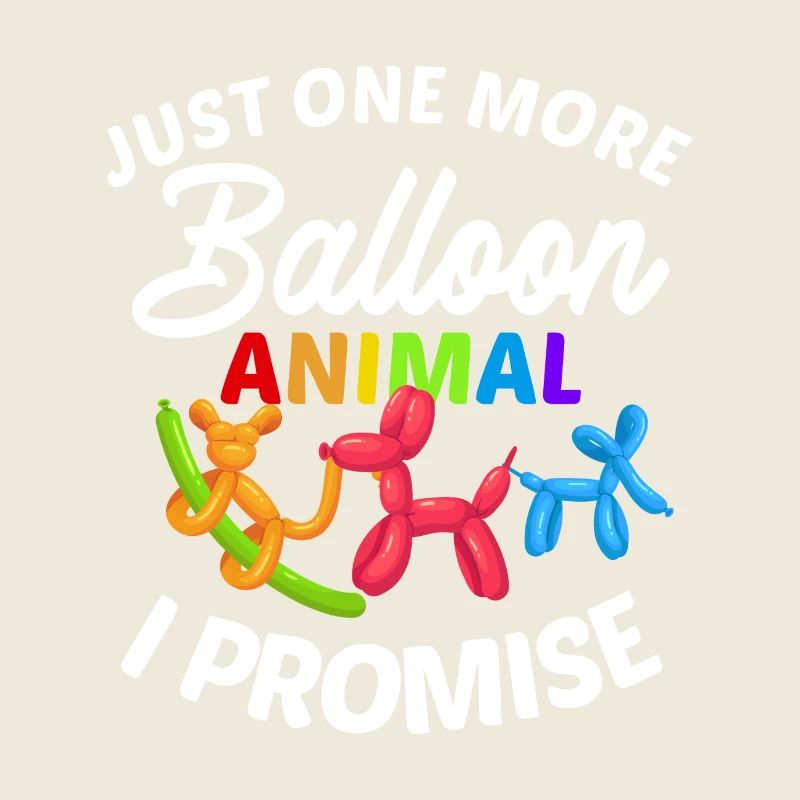 Design torsadé en forme de ballon