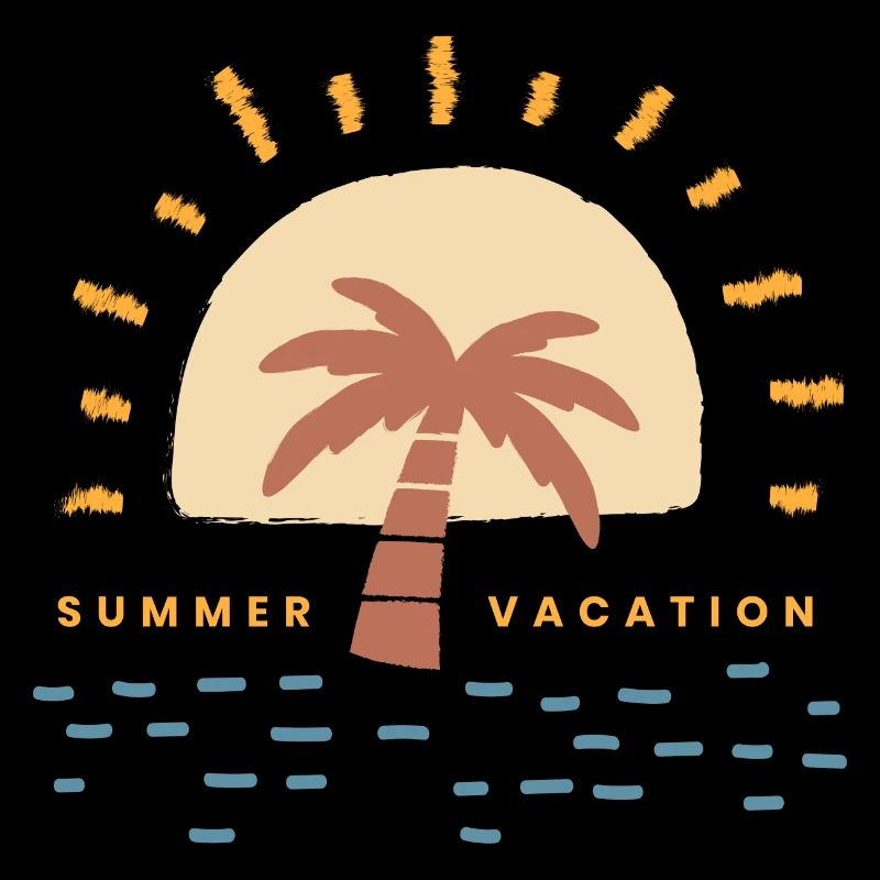 Sunset Palm Vacation Logo