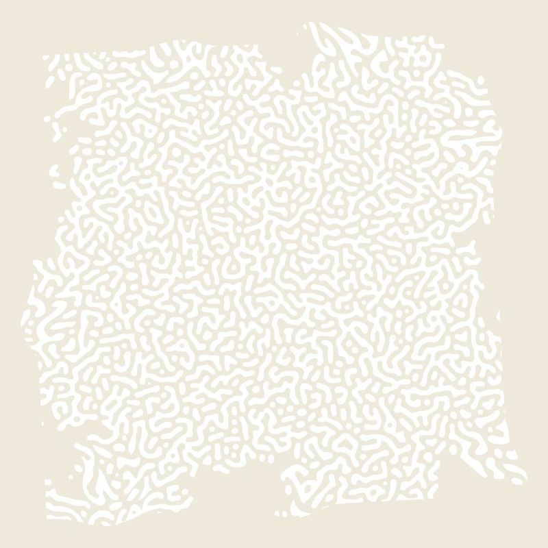 turing pattern white - worm