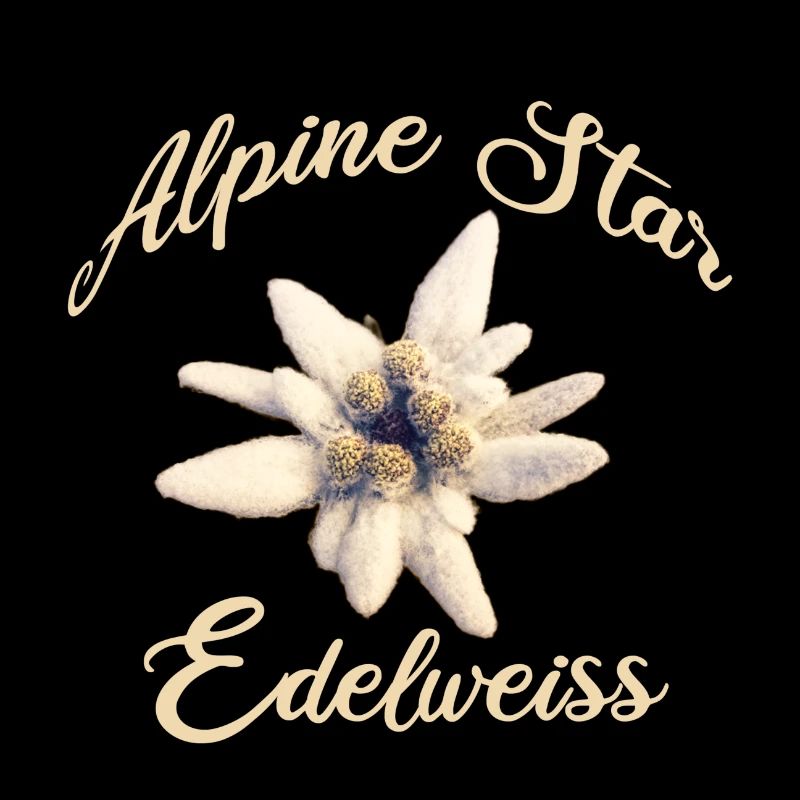 Alpine Star Edelweiss – Alpenblume Design
