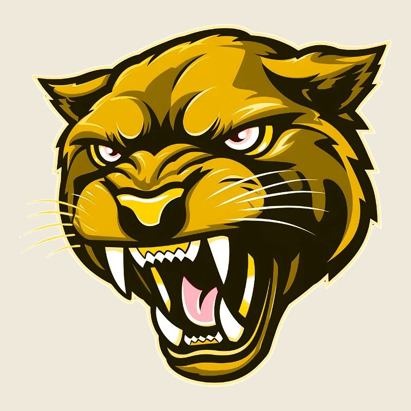 Panther Head Gold