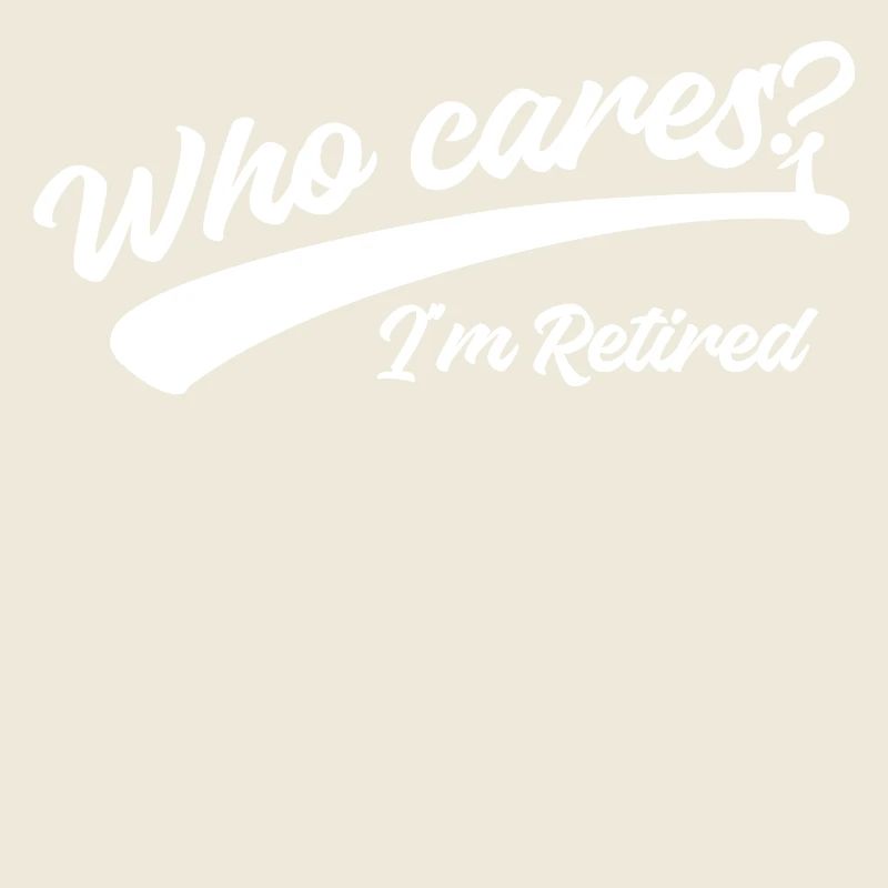 Senior Ruhestand Statement Freizeit Pensionierung