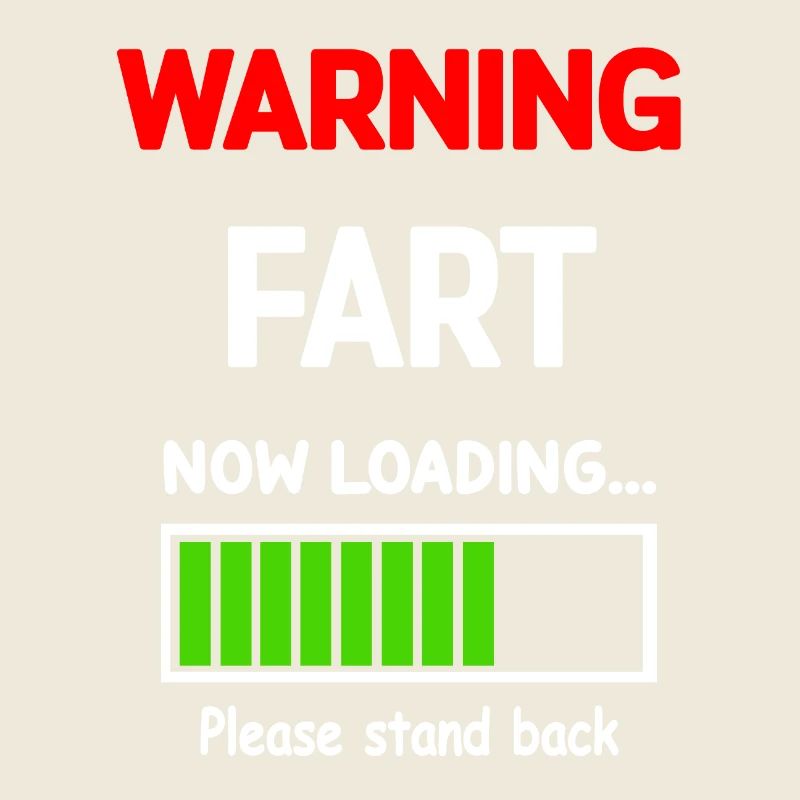Comic Humour Fart Loading T-Shirt