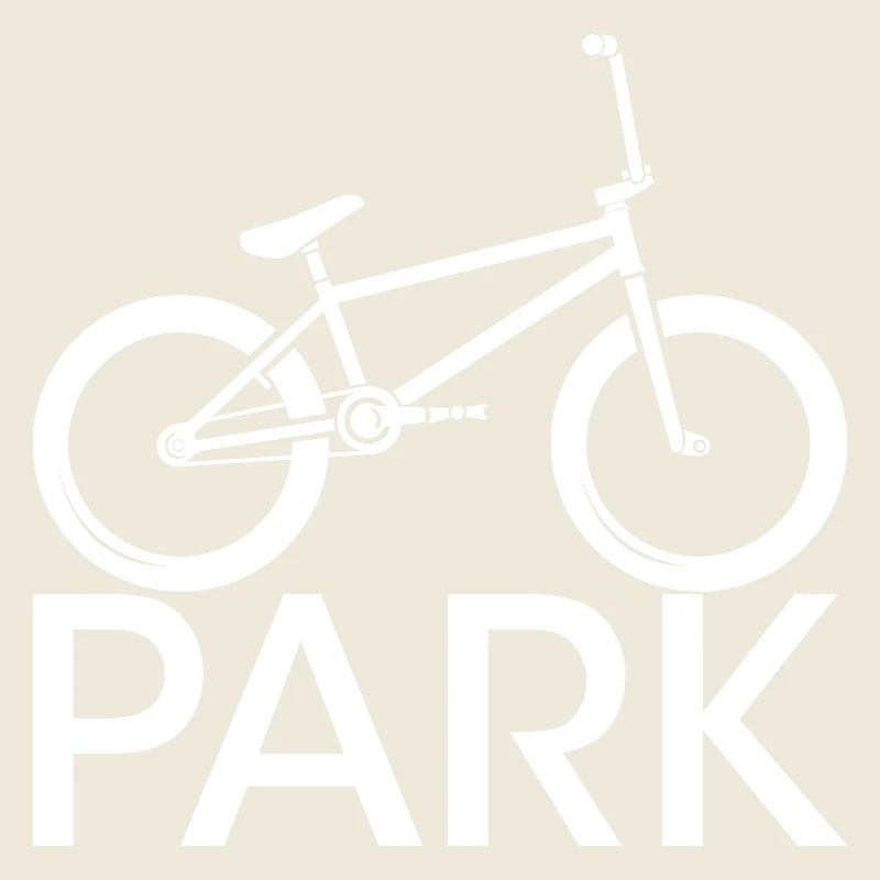 Icône de vélo de parc BMX icône de logo halfpipe