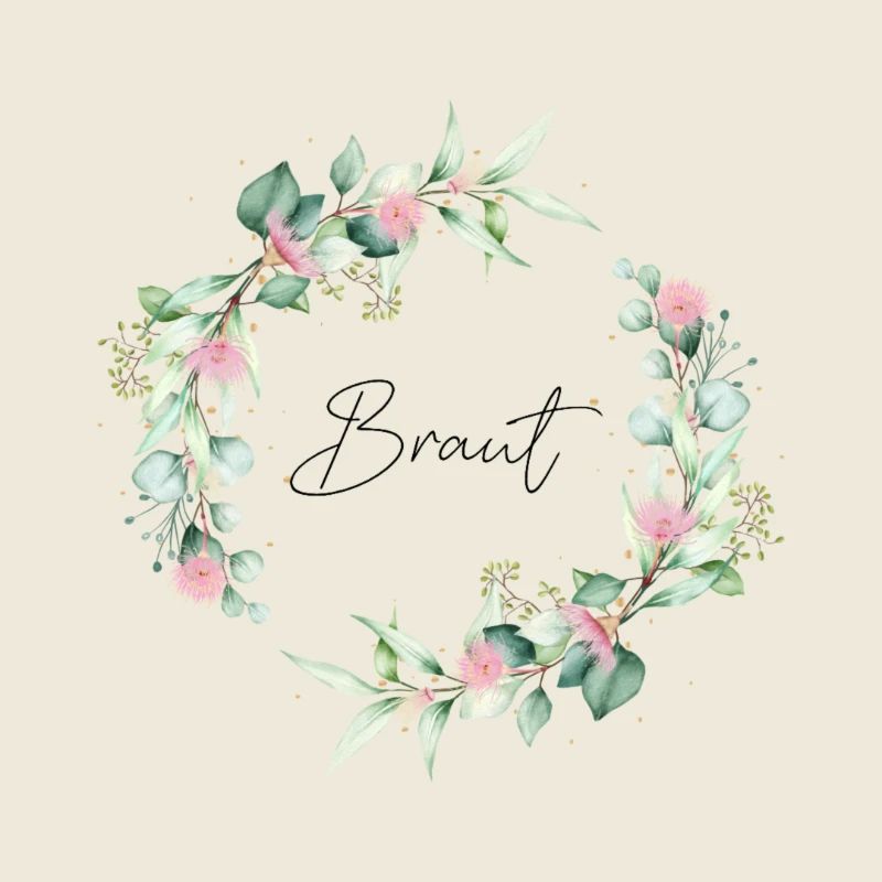 Braut JGA Eukalyptus Boho Junggesellinnenabschied