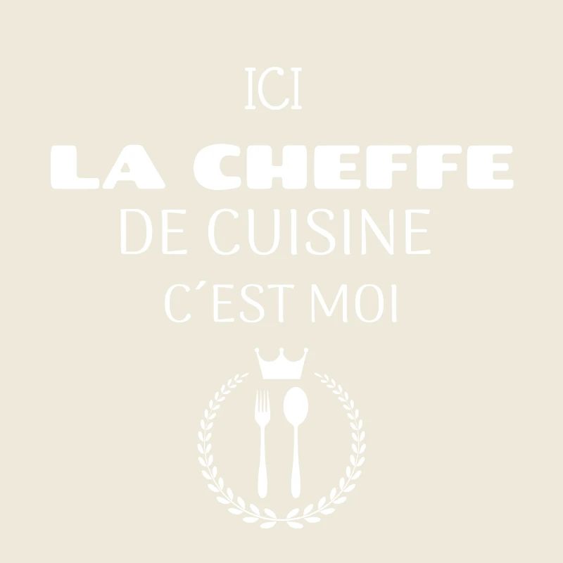 Ici la cheffe de cuisine c’est moi
