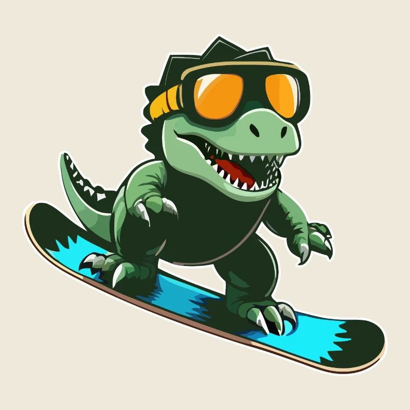 T-Rex Snowboarding