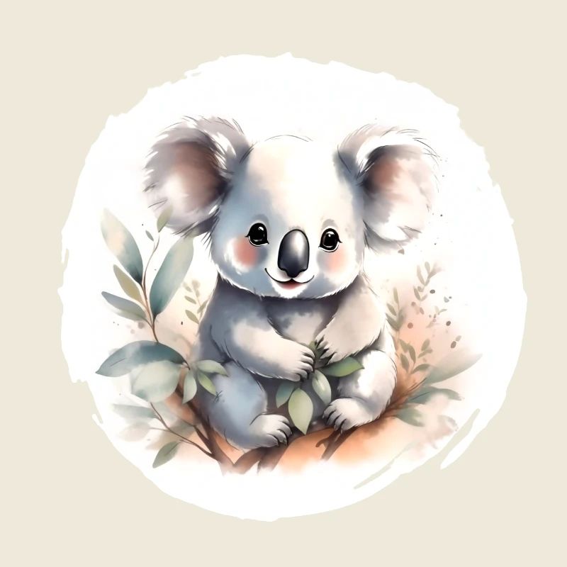 Aquarelle de Koala