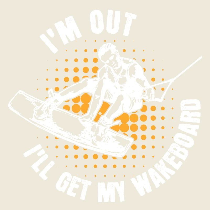 Kitesurfer Statement Wakeboard Surf Stunt