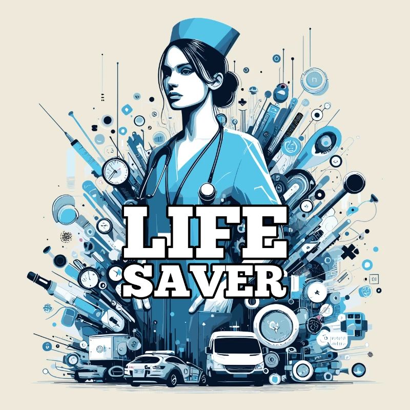 Cadeau de sauveteur d’infirmière