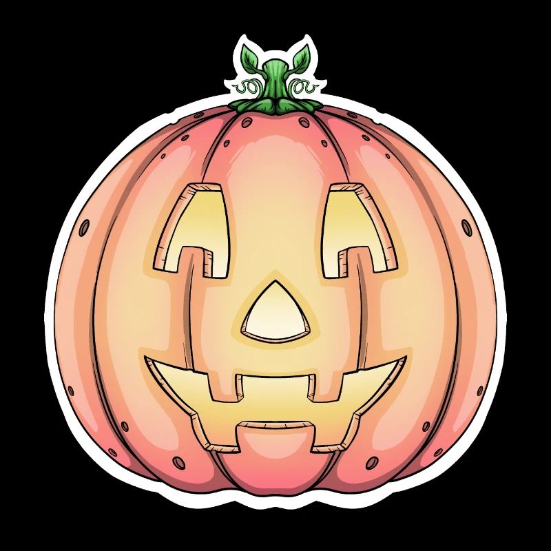 Conception de citrouille d’Halloween Jack-o'-Lantern