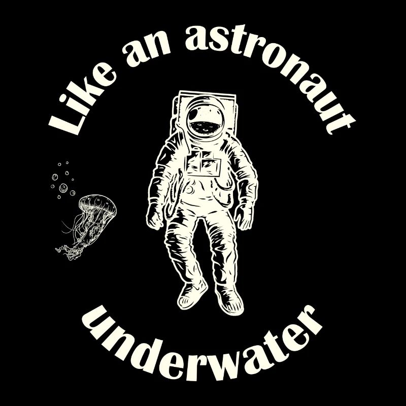 Astronauten-Taucher.