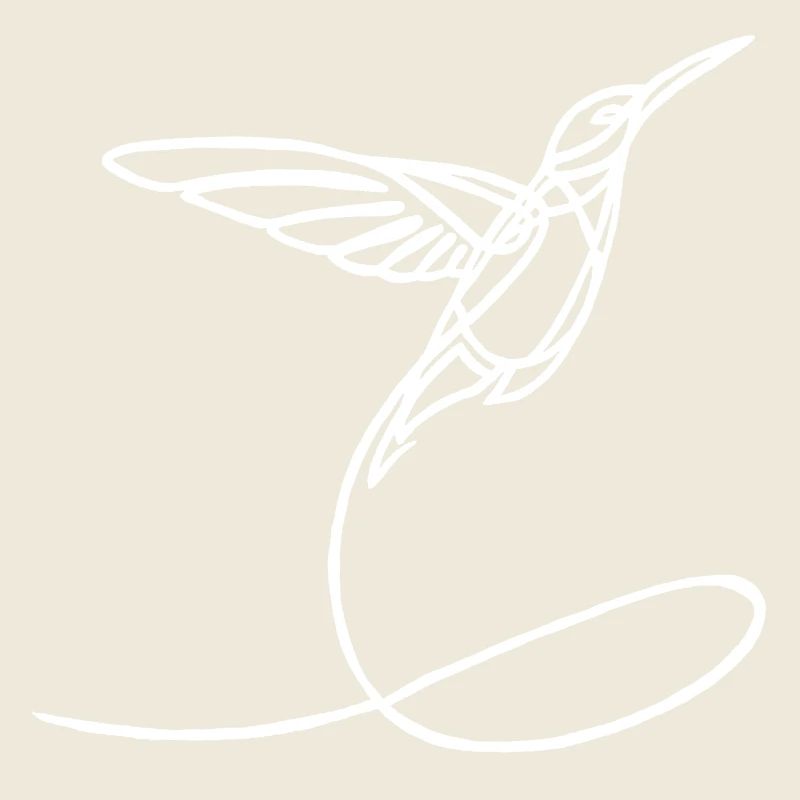 Oiseau étrange blanc