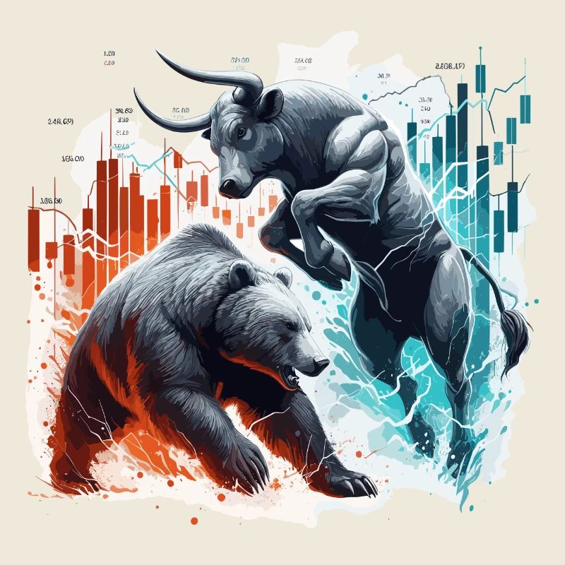 Finance Taurus Bear Fight Wall Street Gift