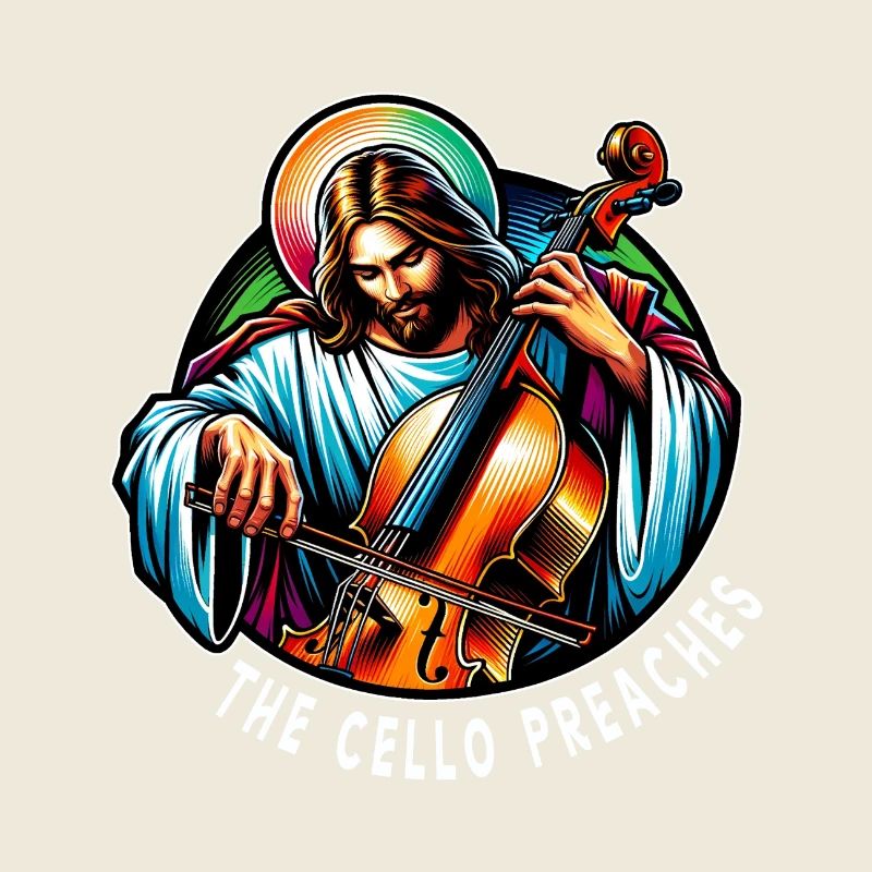 Das Cello predigt Jesus Christus
