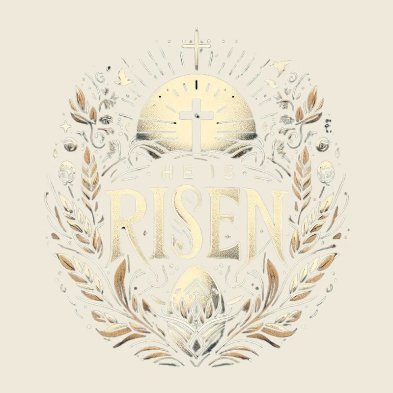 He is Risen Cross & Light