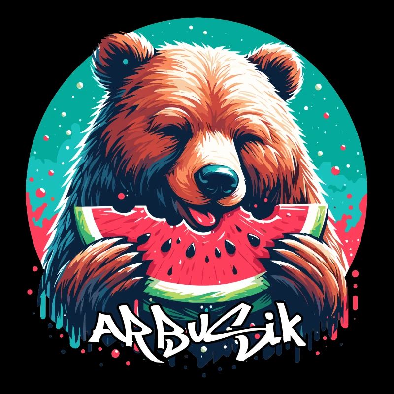 Pastèque Arbusik ours cadeau délicieux