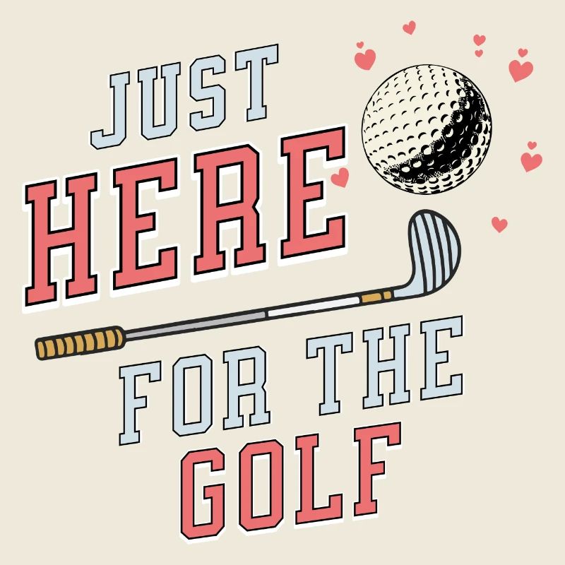 Conception de motivation pour le golf pour les amateurs de golf