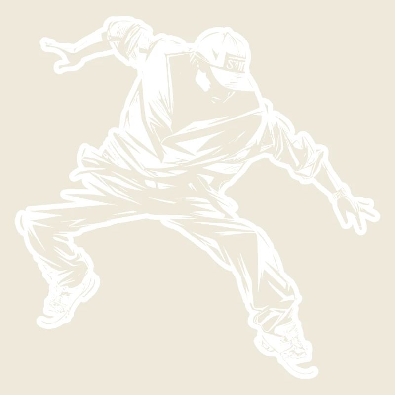 Dessin de breakdance