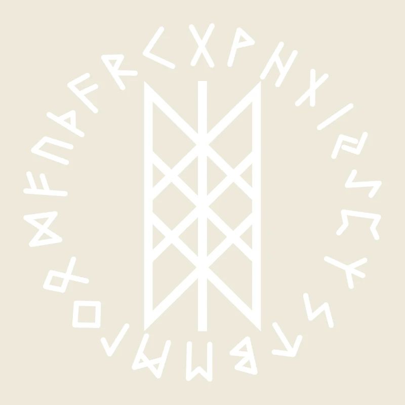 Runes blanches de wyrd