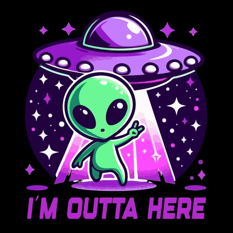 Alien I'm Outta Here Aliens