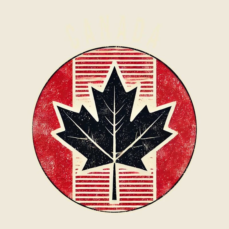 Canada maple leaf design