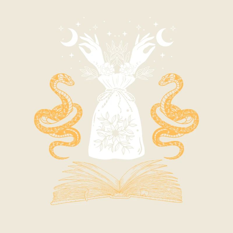 Moonlit Grimoire Serpent Hands
