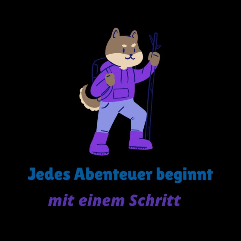 Jedes Abenteuer beginnt mit einem Schritt