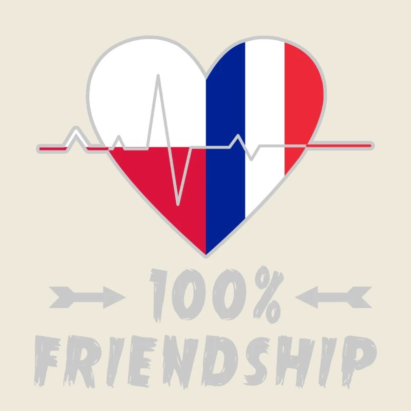 Polen und Frankreich 100% Freundschaft