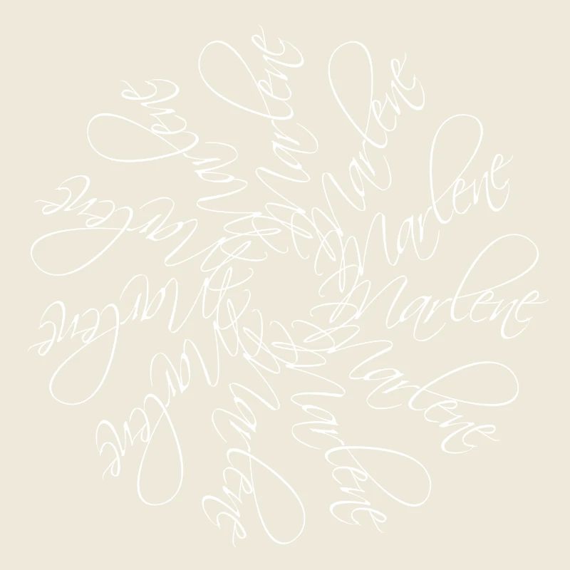 Marlene Name Namensmandala