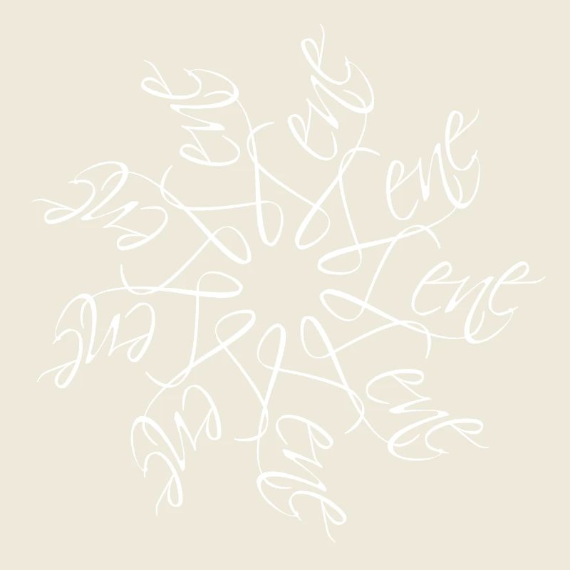 Lene Name Namensmandala