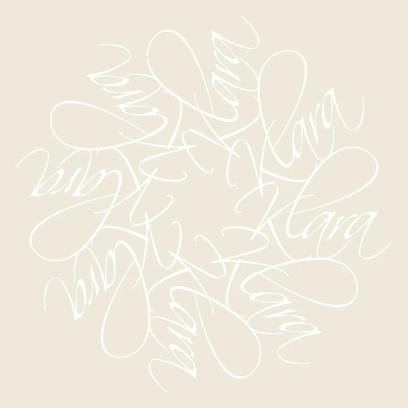 Klara Name Mandala
