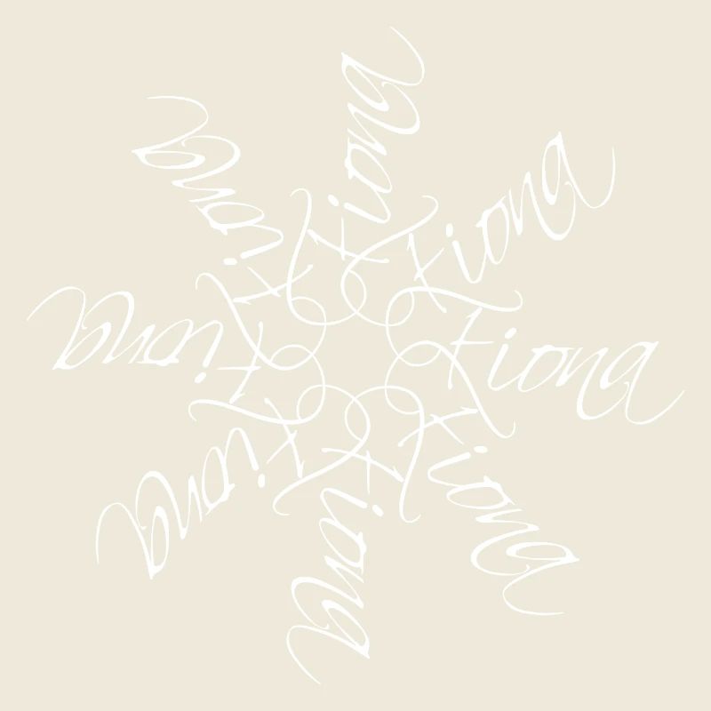 Fiona Name Name Mandala