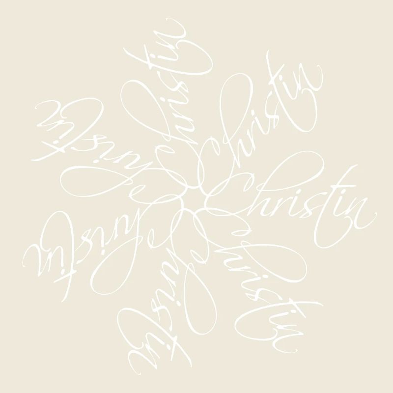 Christin Name Name Mandala
