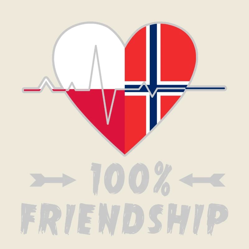 Poland and Norway 100% friendship