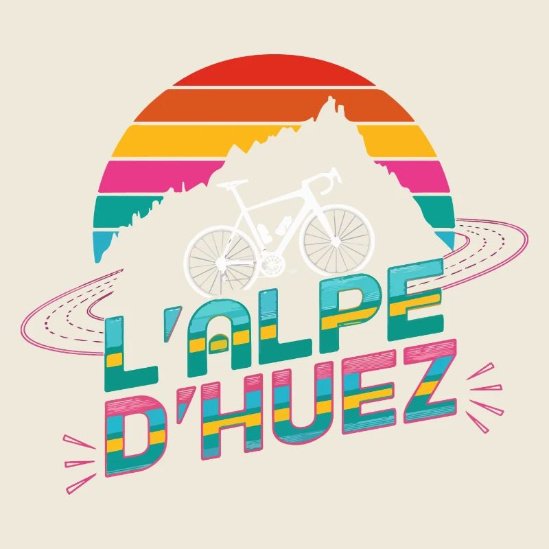 Alpe d’Huez Cyclisme Design