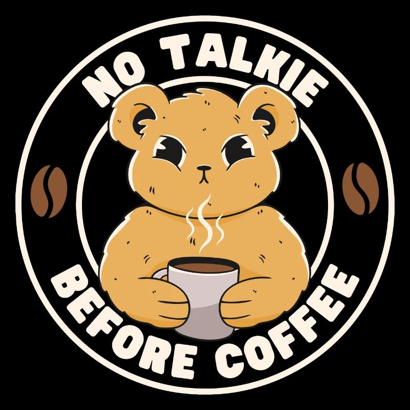 Pas de talkie avant le café