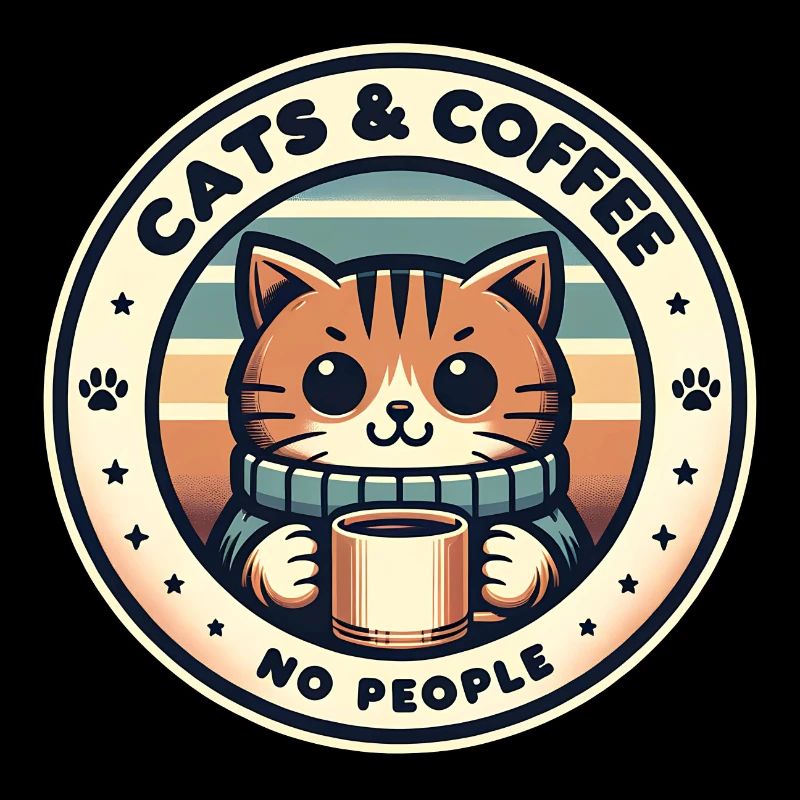 Le chat et le café, pas les gens