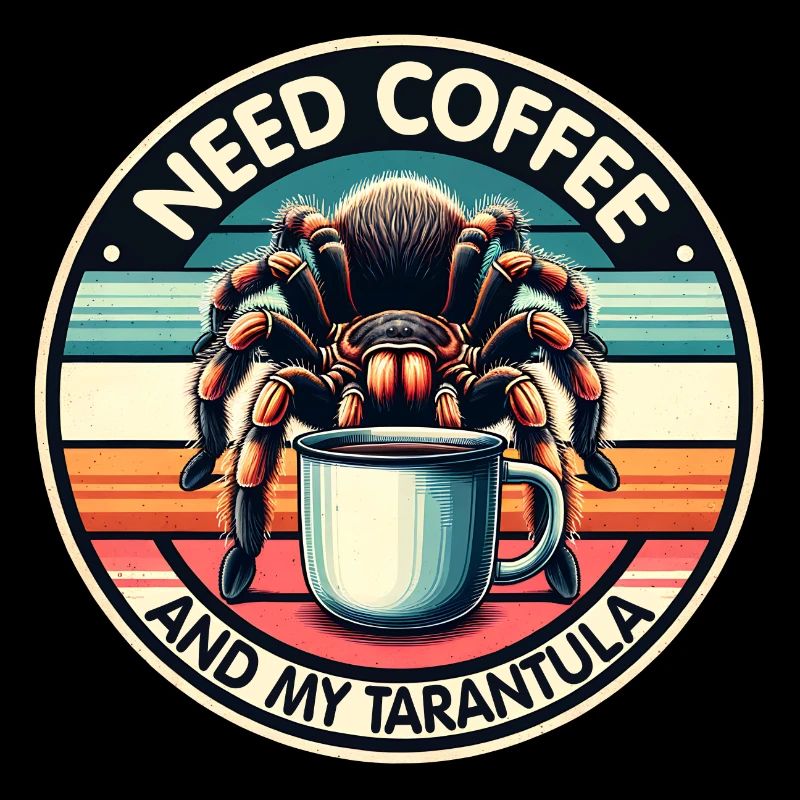 J’ai juste besoin de café et de ma tarentule