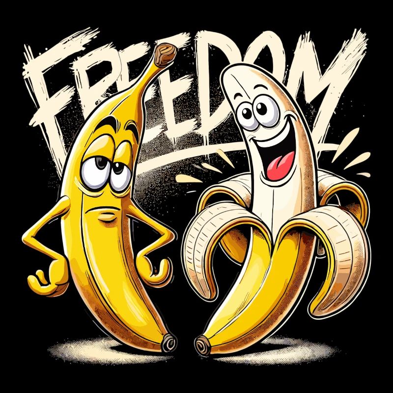 Cadeau banane liberté