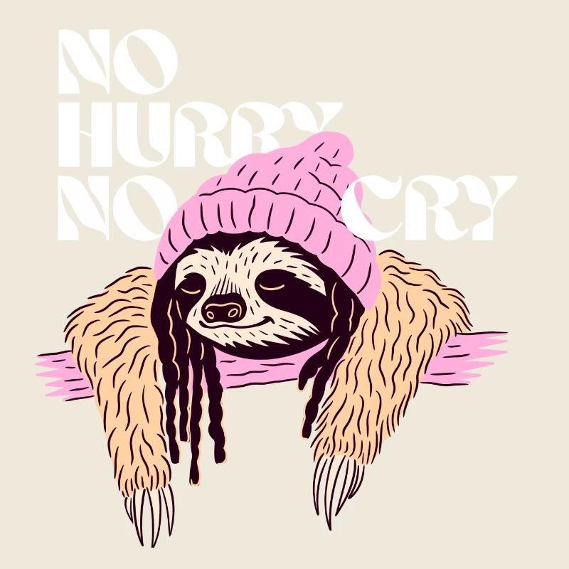 No Hurry, No Cry – Relaxed Reggae Sloth